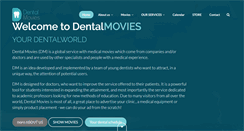 Desktop Screenshot of dentalmovies.com