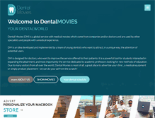 Tablet Screenshot of dentalmovies.com